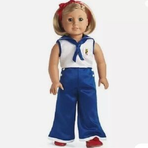 American Girl Kit Pajama and Slippers Outfit
